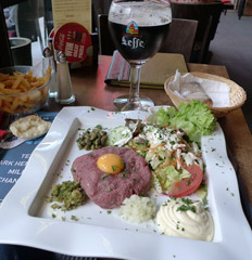 Food at Brussels Midi Brasserie de la Gare