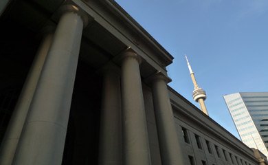 Toronto Union Station facade