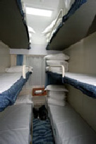 Hard sleeper, Hong Kong - Beijing / Shanghai through train.