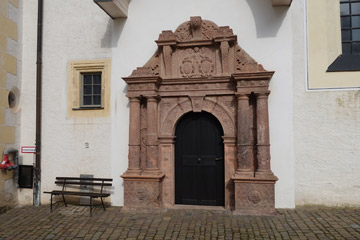 Door to Colditz chapel