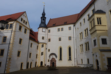 Colditz clock tower and chapel
