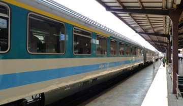 The EuroCity train 'Sava' from Munich to Ljubljana & Zagreb