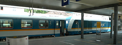 Best train options between prague and munich