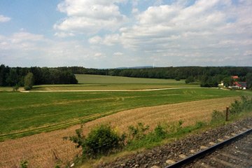 Scenery between Nuremberg & Cheb