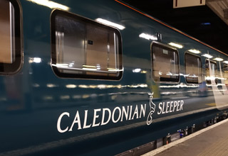 The Deerstalker train about to leave Fort William