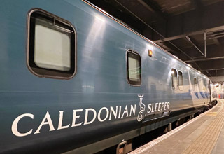 The Deerstalker train about to leave Fort William