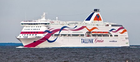 The Tallink ferry from Stockholm to Tallinn