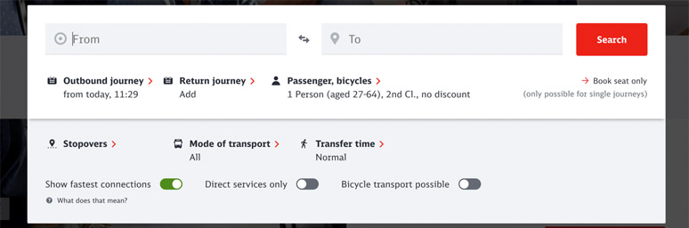 Click Stopover and set Duration of transfer