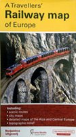 European train map, cover