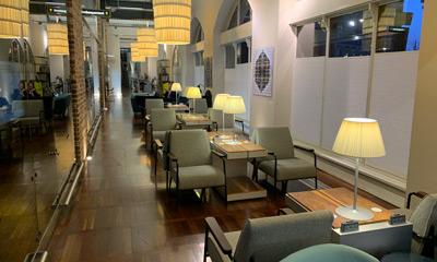 Business Premier lounge at London St Pancras