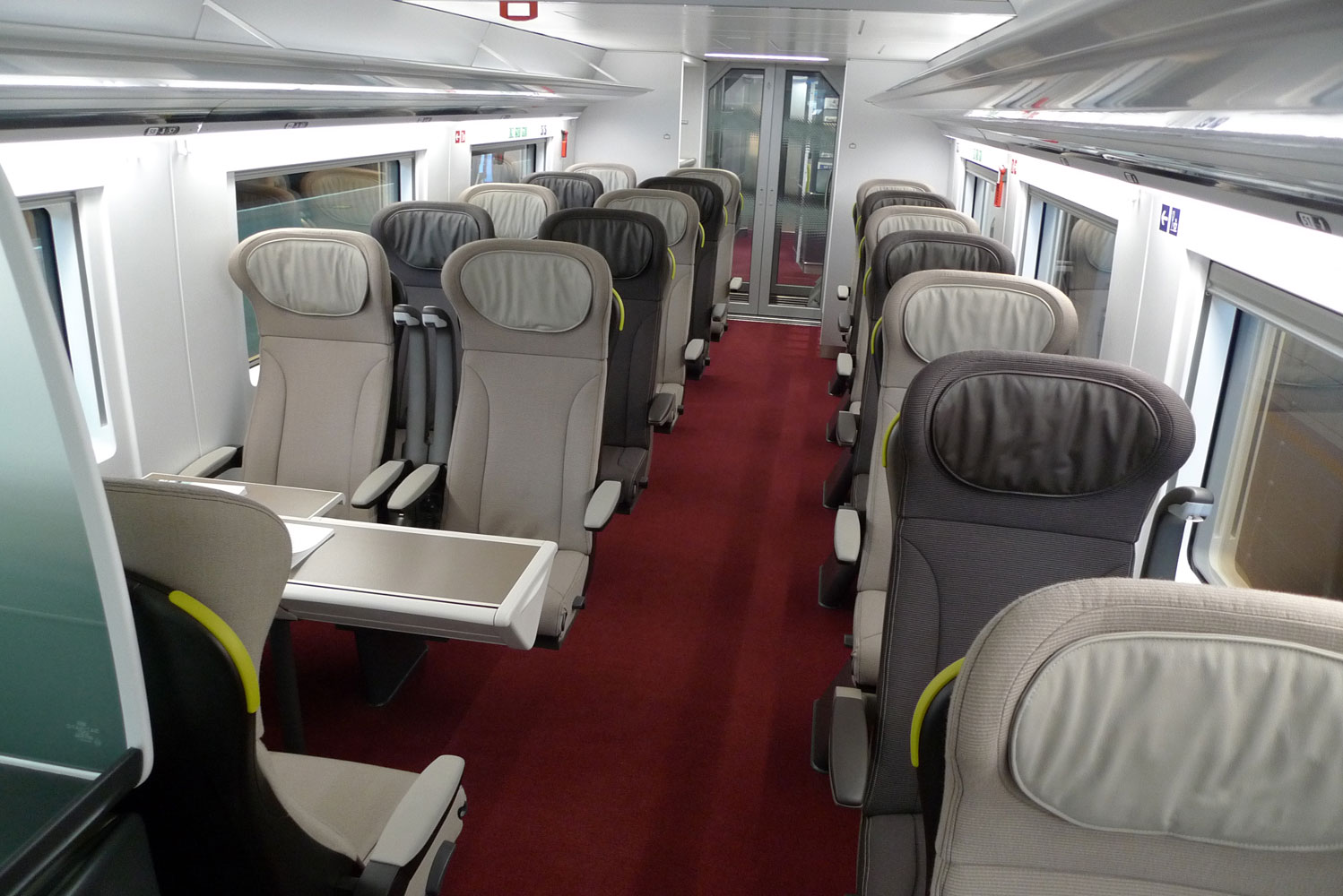 Train Seating Chart