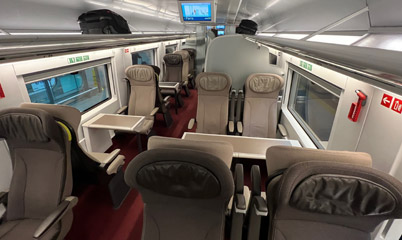 Eurostar e320 first class seats