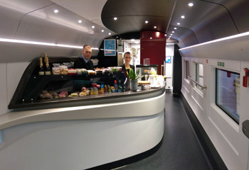 Eurostar e320 cafe-bar