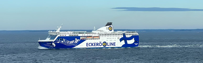 Eckero ferry Helsinki to Tallinn