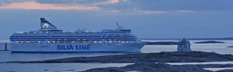 Silja Line ferry from Stockholm to Helsinki