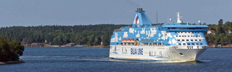 Silja Line ferry from Stockholm to Turku