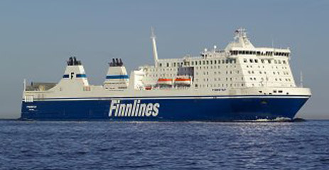 Finnlines Star class ferry to Helsinki