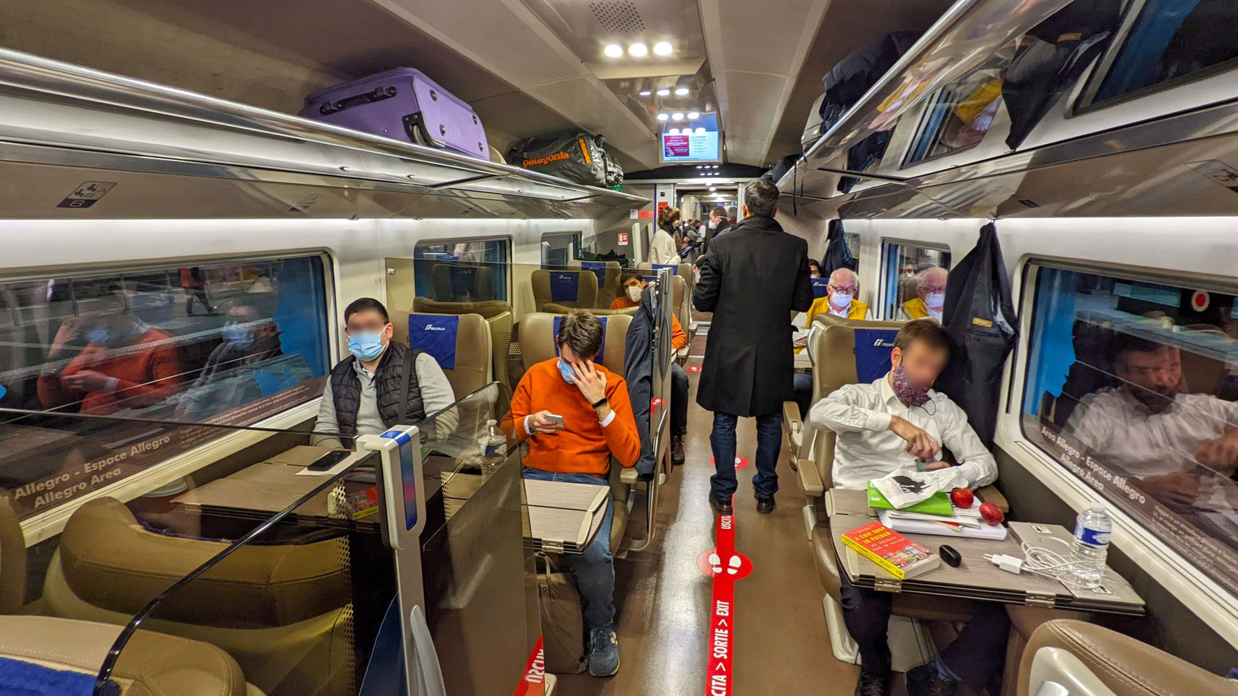 luxury train travel paris to rome