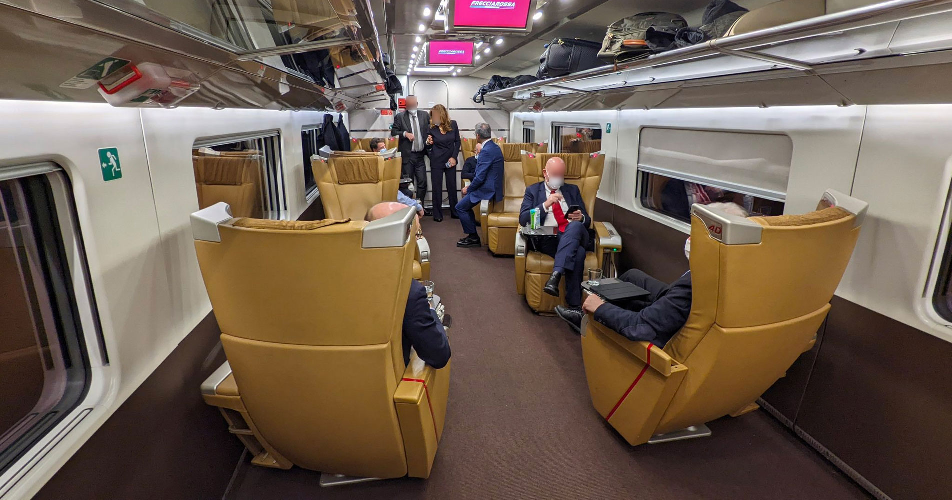 luxury train travel paris to rome