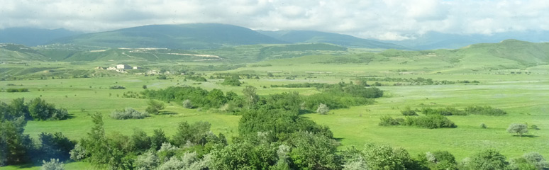 Scenery from the Batumi-Tbilisi train