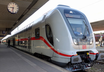 A German IC2 intercity train