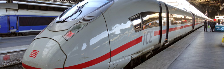 An ICE3 (class 407) at Paris Gare de l'Est