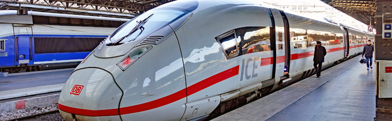 An ICE3 (class 407) at Paris Gare de l'Est