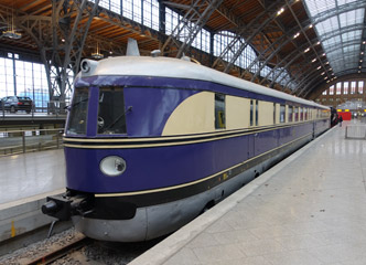 Old train at Leipzig Hbf