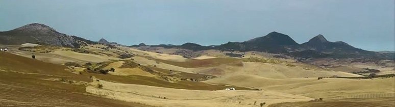 Scenery seen from the train to Gibraltar