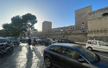 Bari old town and castle