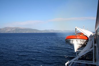 Taking the ferry to Greece...