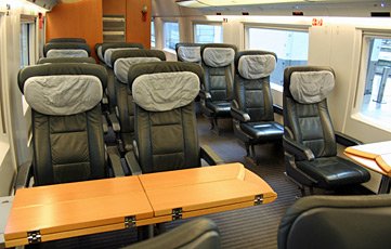 ICE3 train, 1st class