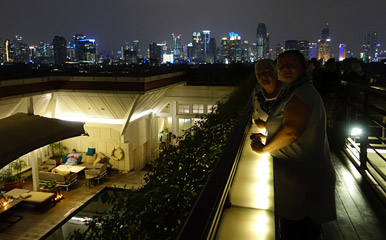 Rooftop terrace, pool & bar, Hermitage Hotel Jakarta
