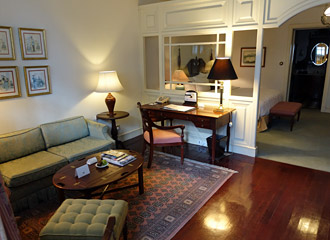 Typical suite at the Hotel Majapahit