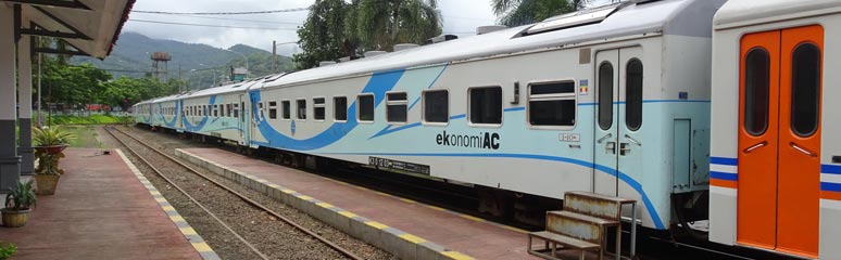 The local train to Merak