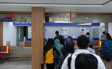 Prameks ticket office, Yogyakarta