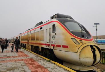 The Baghdad-Basra train