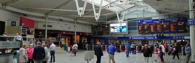 Dublin Connolly station concourse
