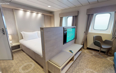 Irish Ferries' WB Yeats deluxe cabin