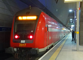 Fast train Tel Aviv to Jerusalem