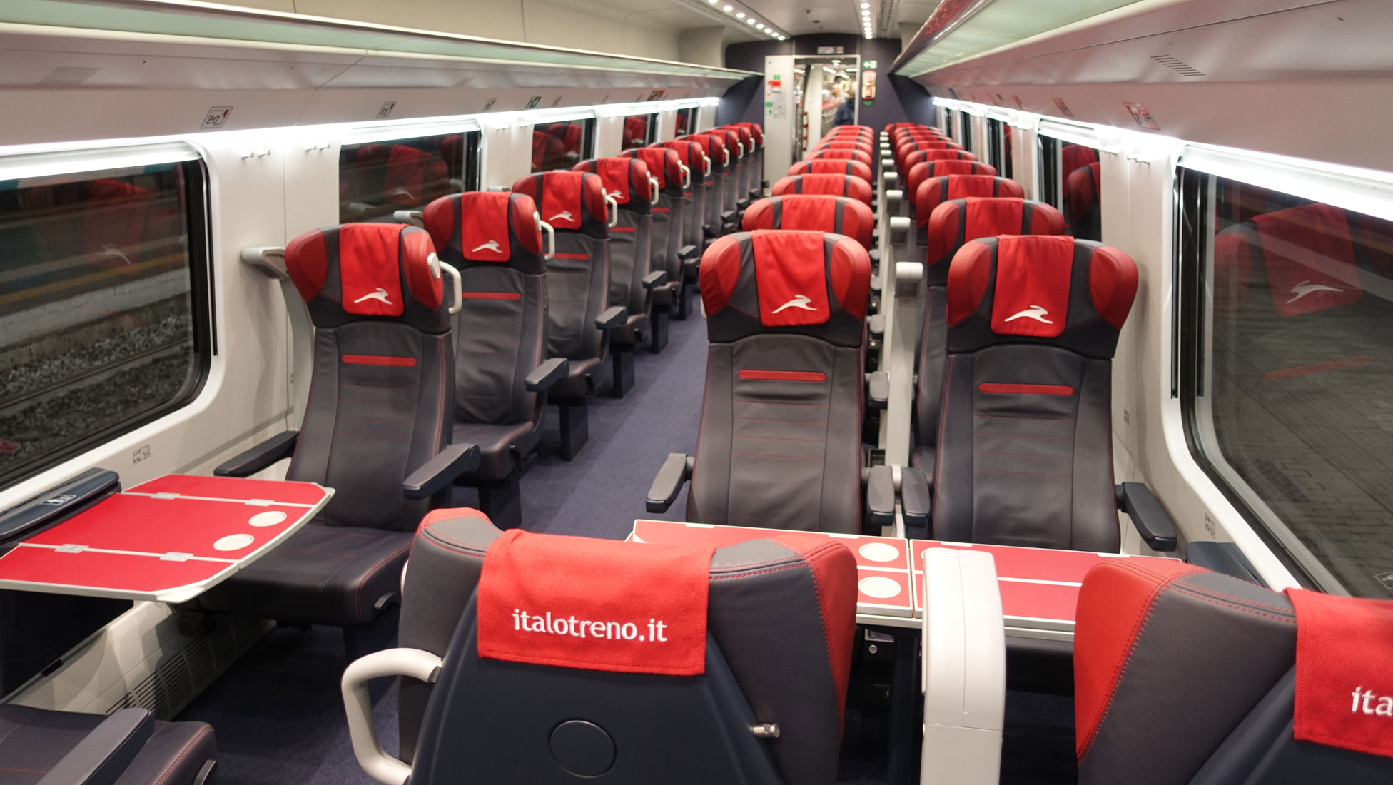 Italo Train Seating Chart