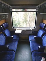 Austrian second class seats