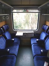 Austrian second class seats