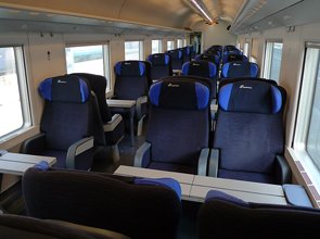 1st class seats on a Frecciabianca