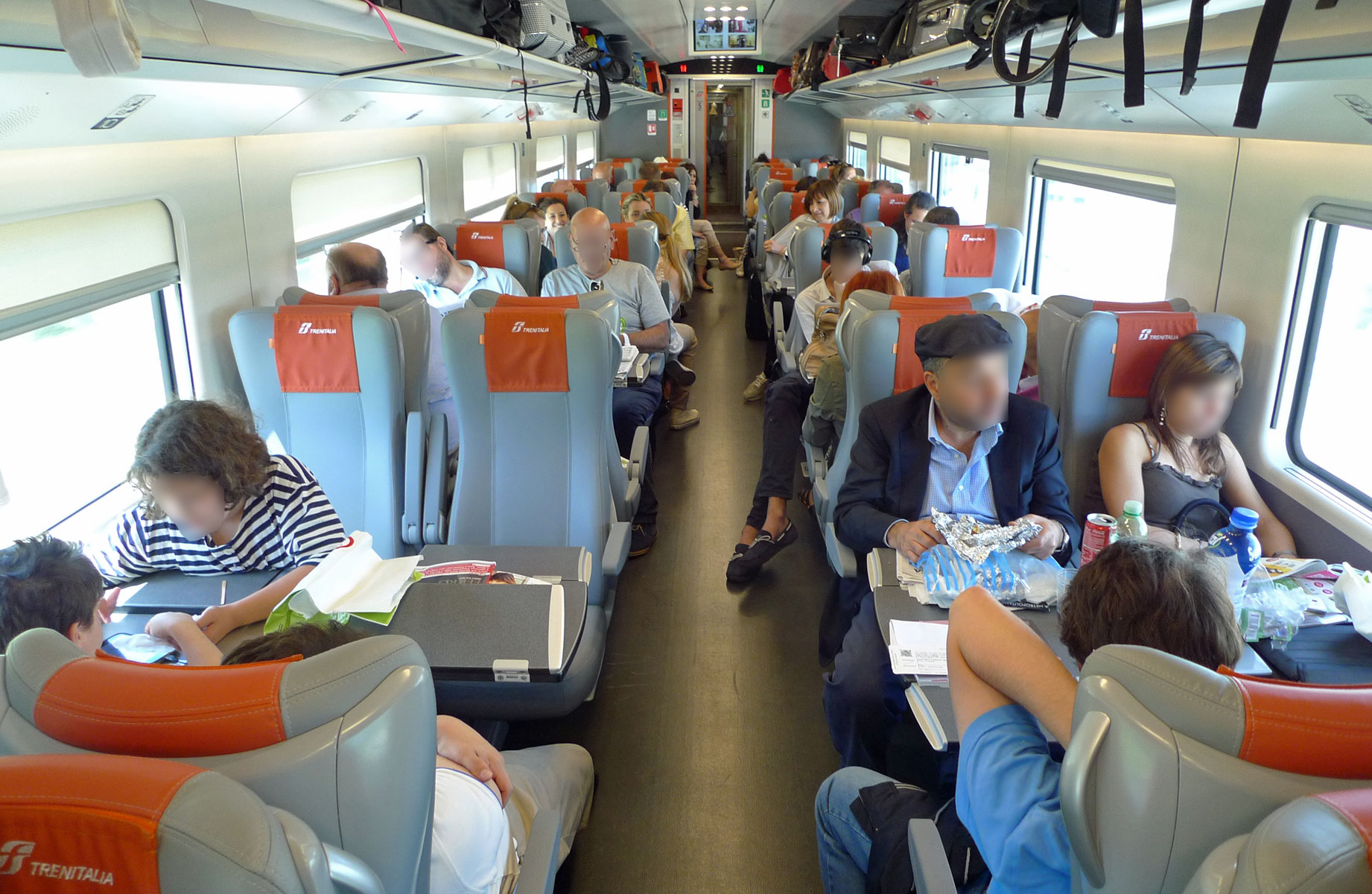 Trenitalia Intercity Seating Chart