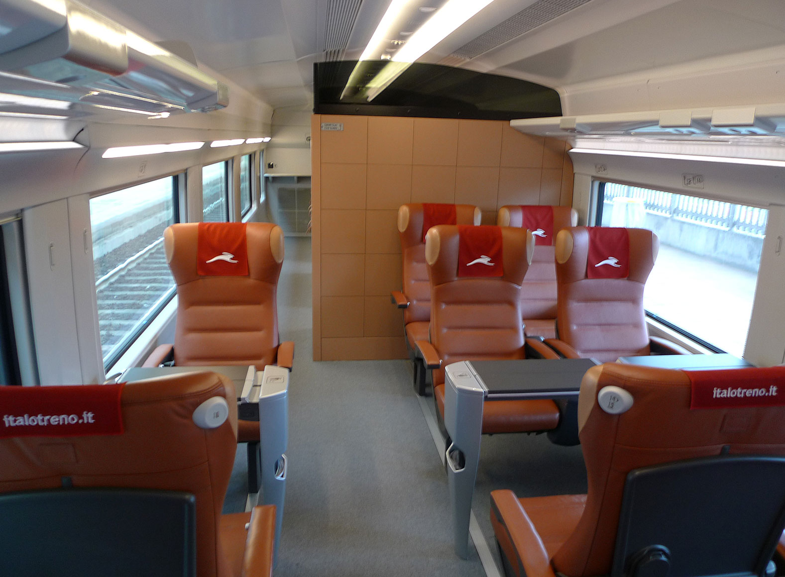 Italo Train Seating Chart