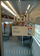 Entrance door to Smart class car