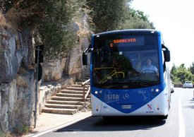 Bus to Amalfi