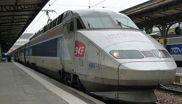 TGV from Milan to Paris