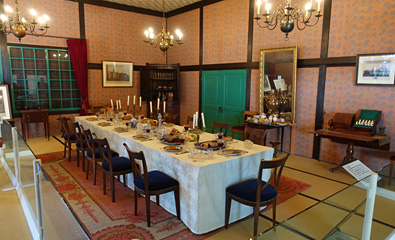 Opperhoofd's dining room, Dejima